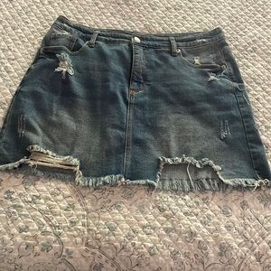 Jean skirt